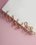 Hoops & Bow set