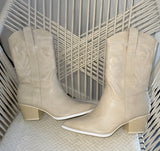 Giddy Up Boots (Beige)