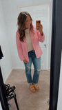Classy Girl Blazer (Pink)