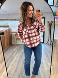 Plaid Hooded Flannel
