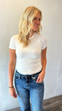 Moving Along White Bodysuit