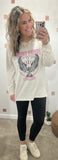 Free Bird Oversized Long Sleeve