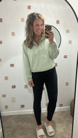 On The Move Quarter Zip (Sage)