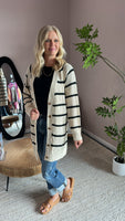 Striped Cardigan