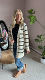 Striped Cardigan
