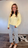 Yellow Henley Top