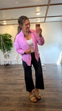 Gauze Button Up (Mauve)