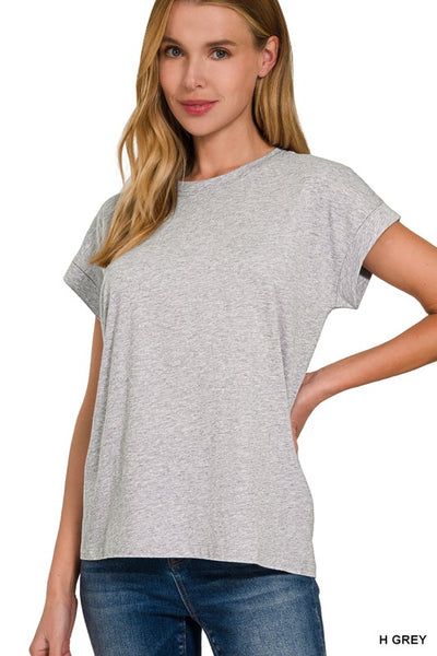 Basic Layering Tee (Grey)