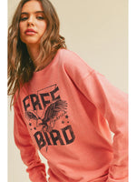 Free Bird America Crew (Coral)