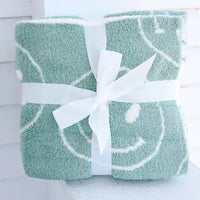 Emerlie Love Dupe Blanket (Happy Sage)