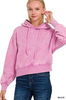 Hooded Acid Wash (Mauve)