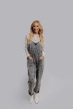 Moving Along Jumpsuit (Grey)