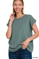 Basic Layering Tee (Jade)