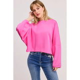 Lounging Girl Scuba Crew (Pink)