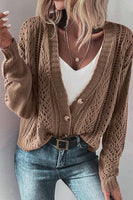 Claire Cardigan (Khaki)