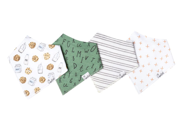 Copper Pearl Bandana Bib Set (Chip)