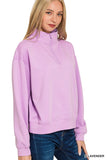 Scuba Half Zip (Lavender)