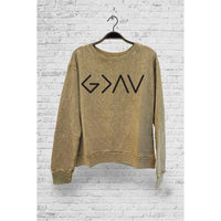 God is Greater Than Graphic (Taupe)