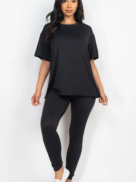 Oversized Black Set