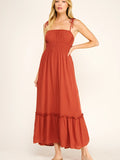 Midi Clay Dress