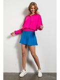 Kyler Quarter Zip (Hot Pink)