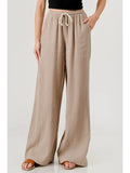 Gauze On The Go Pants (Taupe)