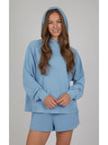 Athletic Girl Hoodie (Blue)