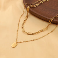 18K Layered Necklace