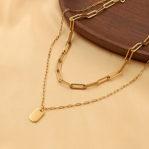 18K Layered Necklace