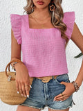 Pink Gingham Tank