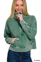 Quarter Zip (Dark Green)