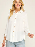 Payton Button Up (White)
