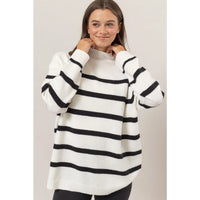 Striped Cozy Oversized Sweater