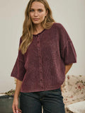 Kylee Plum Cardigan
