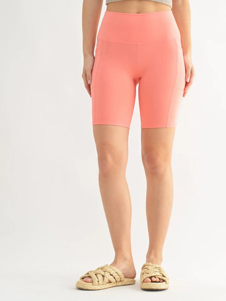 Biker Shorts (Orange)