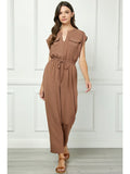Mocha Jumpsuit