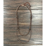 26 in Copper Navajo Necklace