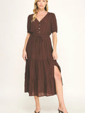 Fall Brown Dress