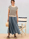 Presleigh Striped Top