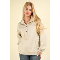 Charlie Button Up (Taupe)