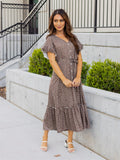 Pretty Girl Dress (Brown)