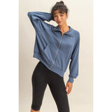 Scuba Zip (Dusty Blue)