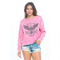 Free Bird Acid Wash (Pink)
