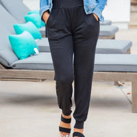 Smock Black Joggers