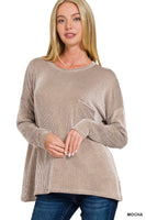 Ribbed Long Sleeve (Camel)