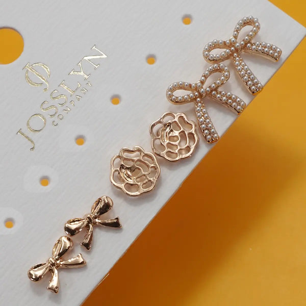Trio Earrings Set