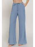 Wrinkle Pants (Blue)