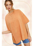 Mineral Wash Tara Tee (Orange)