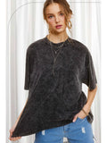 Mineral Wash Tara Tee (Black)