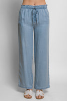 Elastic Tencel Denim Pants